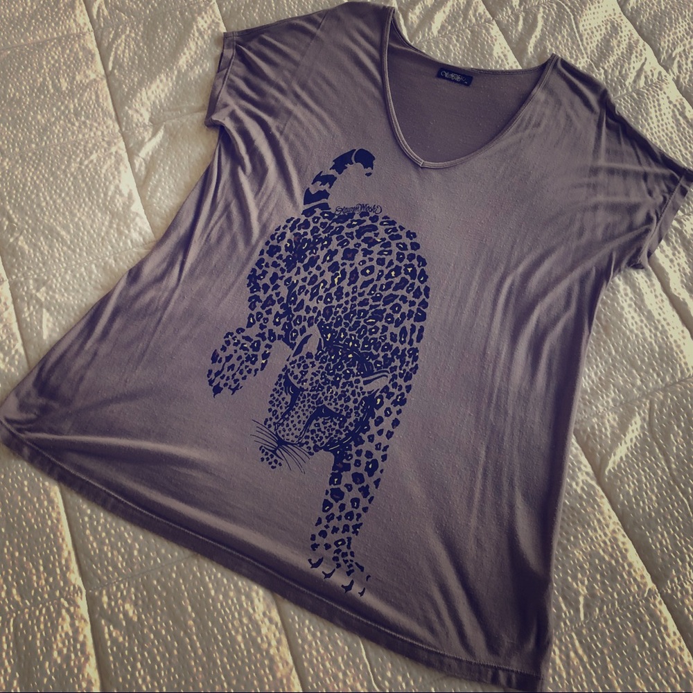 Oversized Tee by Lauren Moshi